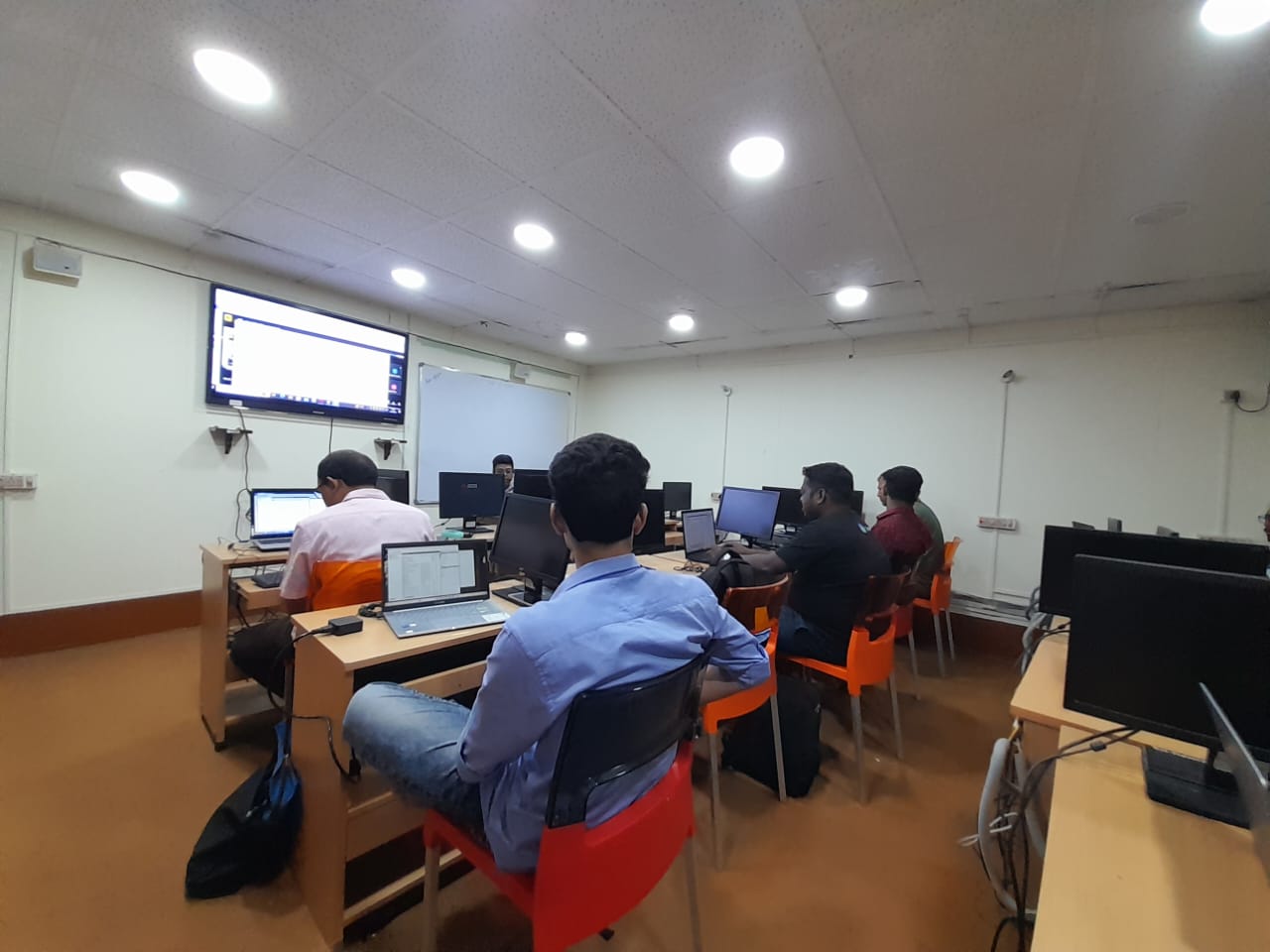Estory Infocom Cyber Security Training at Ramakrishna Mission Vidyamandira Belur Math