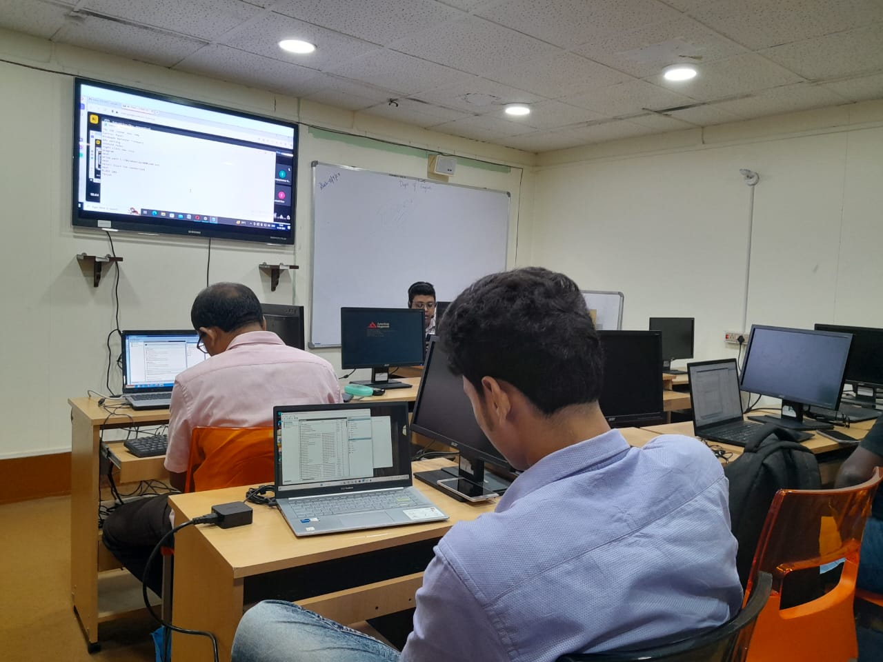 Estory Infocom Cyber Security Training at Ramakrishna Mission Vidyamandira Belur Math
