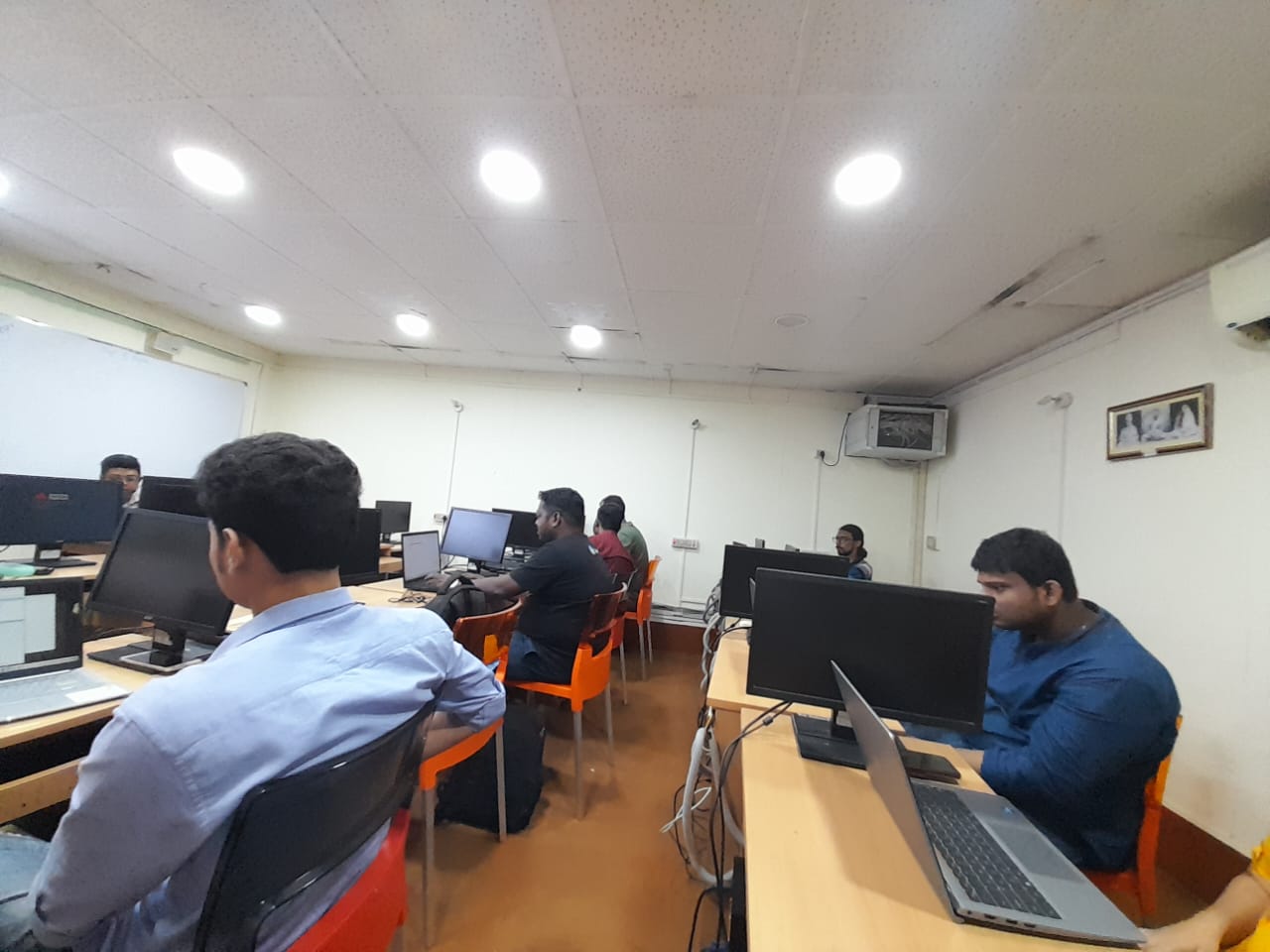 Estory Cyber Security Practical Training at Ramakrishna Mission Vidyamandira Belur Math