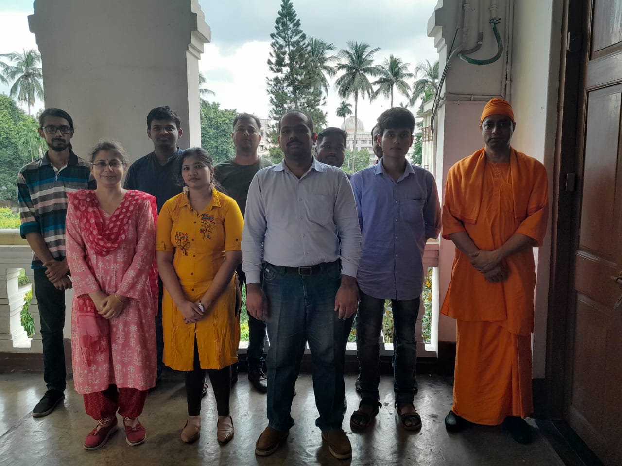 Estory Cyber Security Practical Training at Ramakrishna Mission Vidyamandira Belur Math